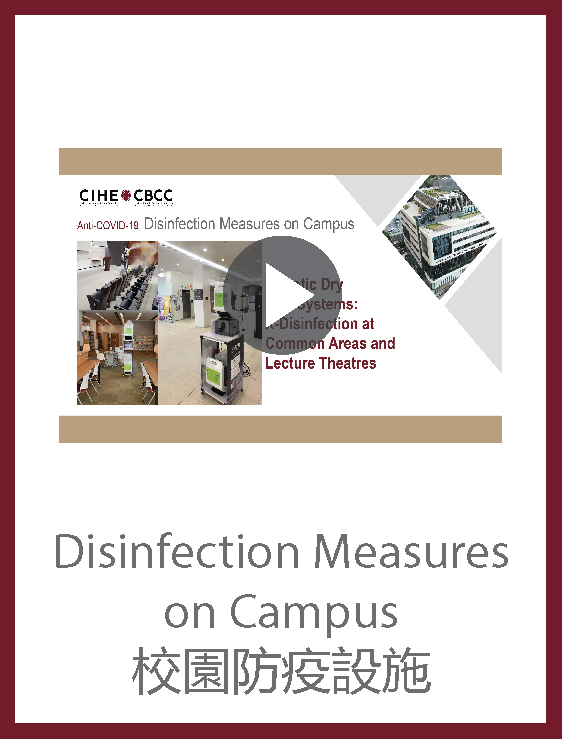 Disinfection Measures on Campus